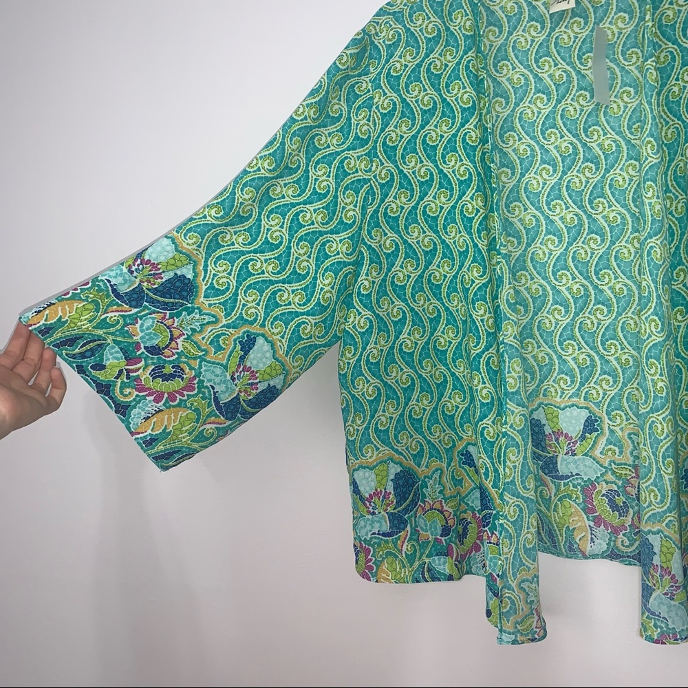 Lavender & Honey NWT XL shrug semi sheer - Picture 7 of 9